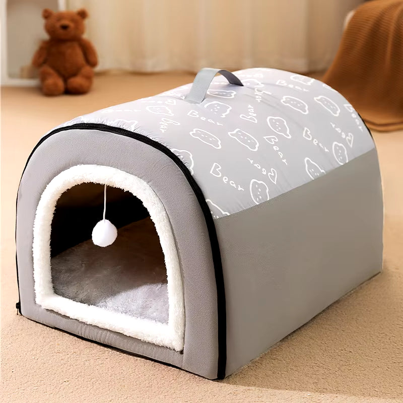 Winter Warm Dog House