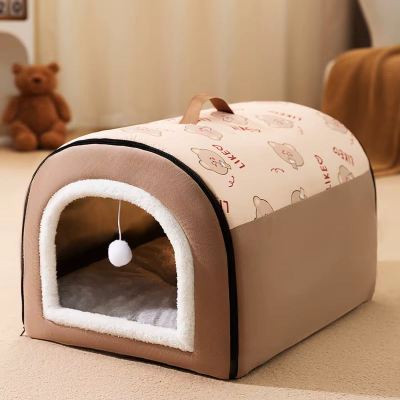 Winter Warm Dog House