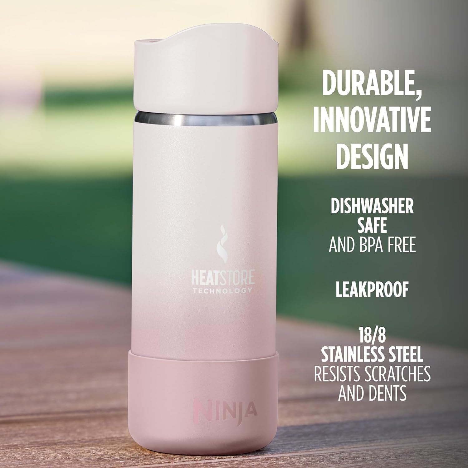 Travel Mug, Sip Perfect 16Oz, Brings Hot Drinks to Sippable Temperature in Minutes, Stainless Steel, Leak Proof, Dishwasher Safe, Metal, Insulated Tumbler