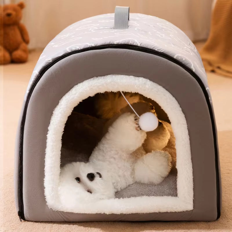 Winter Warm Dog House