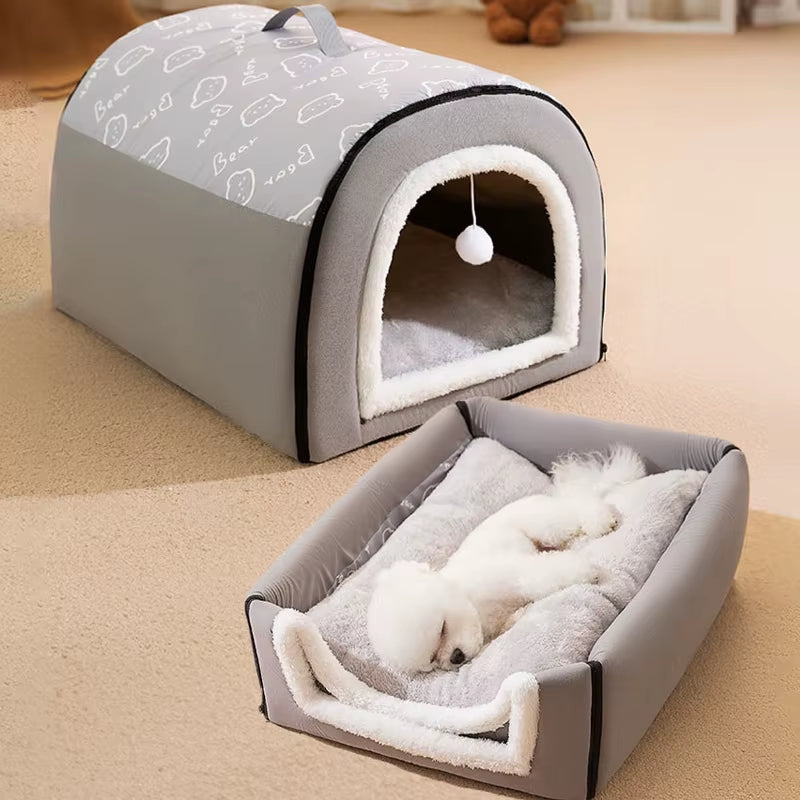 Winter Warm Dog House