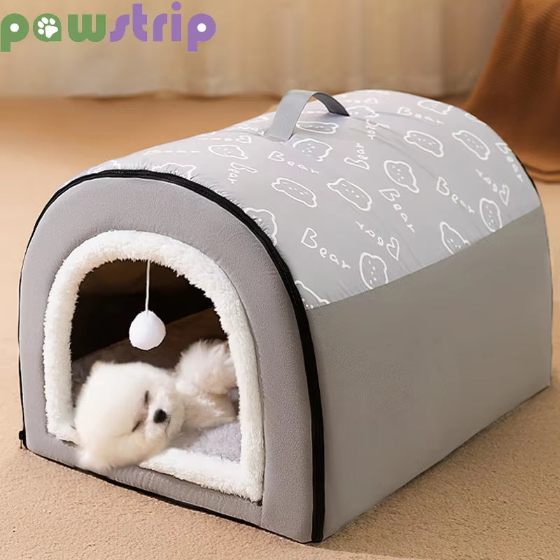 Winter Warm Dog House